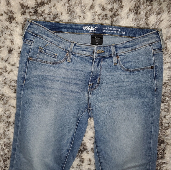 Massimo Denim Low Rise Skinny Jeans - Picture 1 of 11